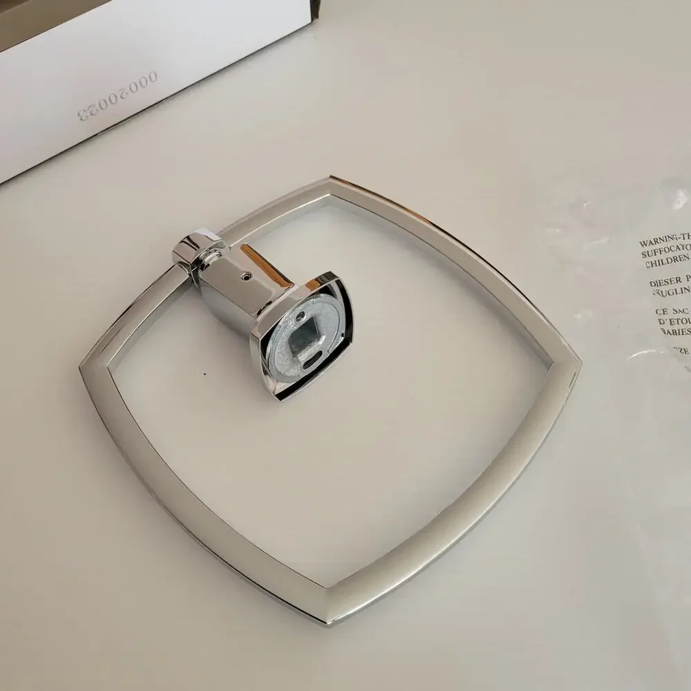 Kohler K-16254-CP Towel Ring Bathroom Hardware Modern Timeless Design Towel Ring